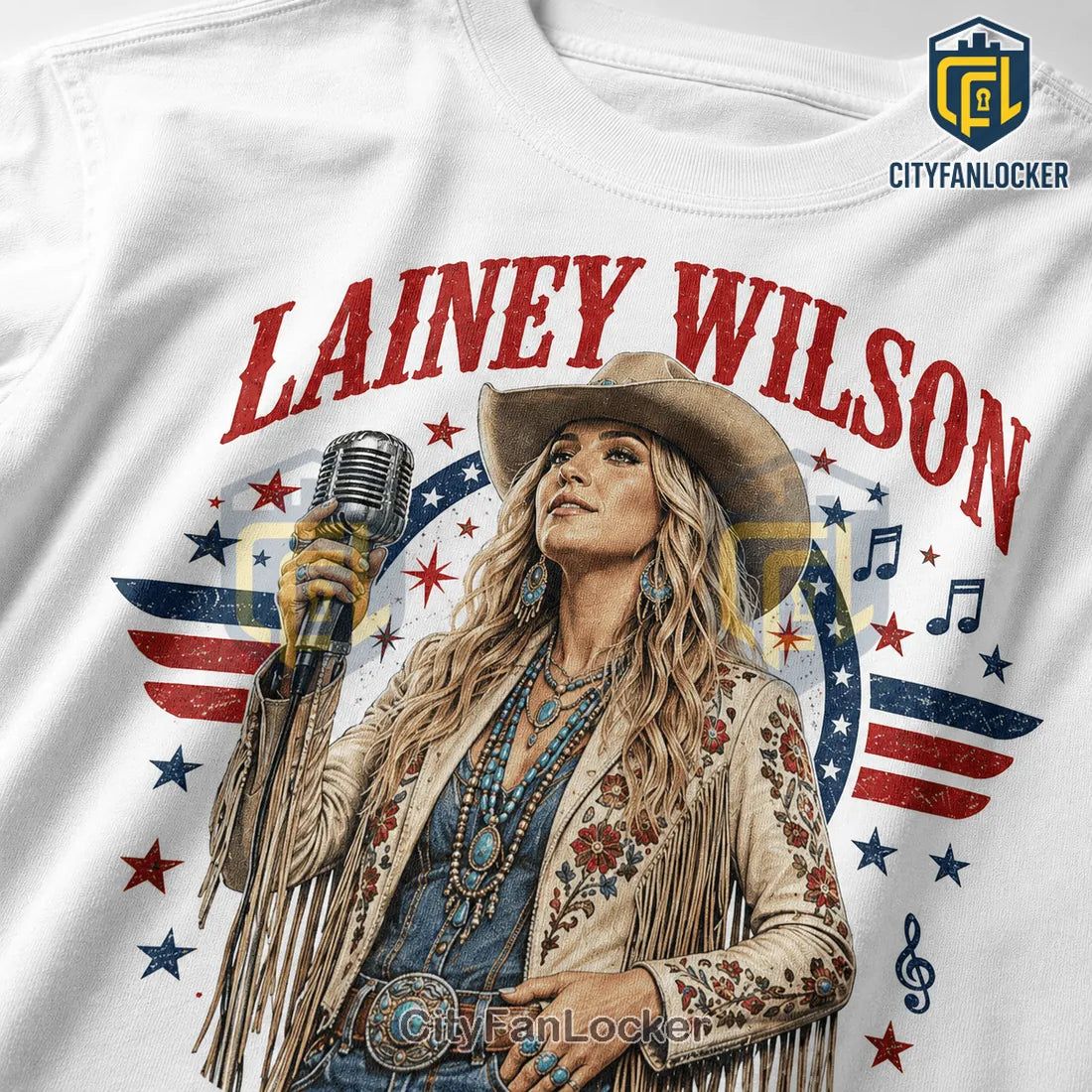 Lainey Wilson American Freedom 1776-2026 T-Shirt