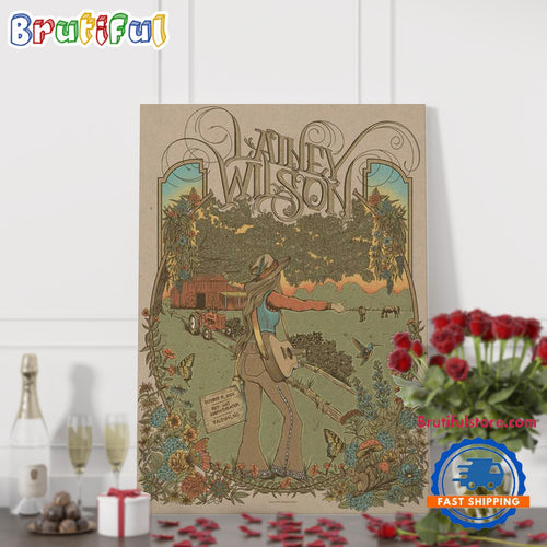 Lainey Wilson At Red Hat Amphitheater In Raleigh NC On Oct 18 2024 Tour Poster Canvas Art