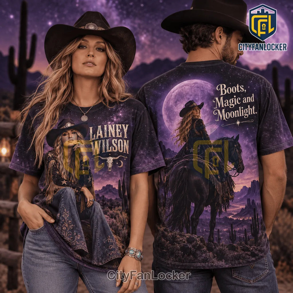 Lainey Wilson Purple Western Shirt