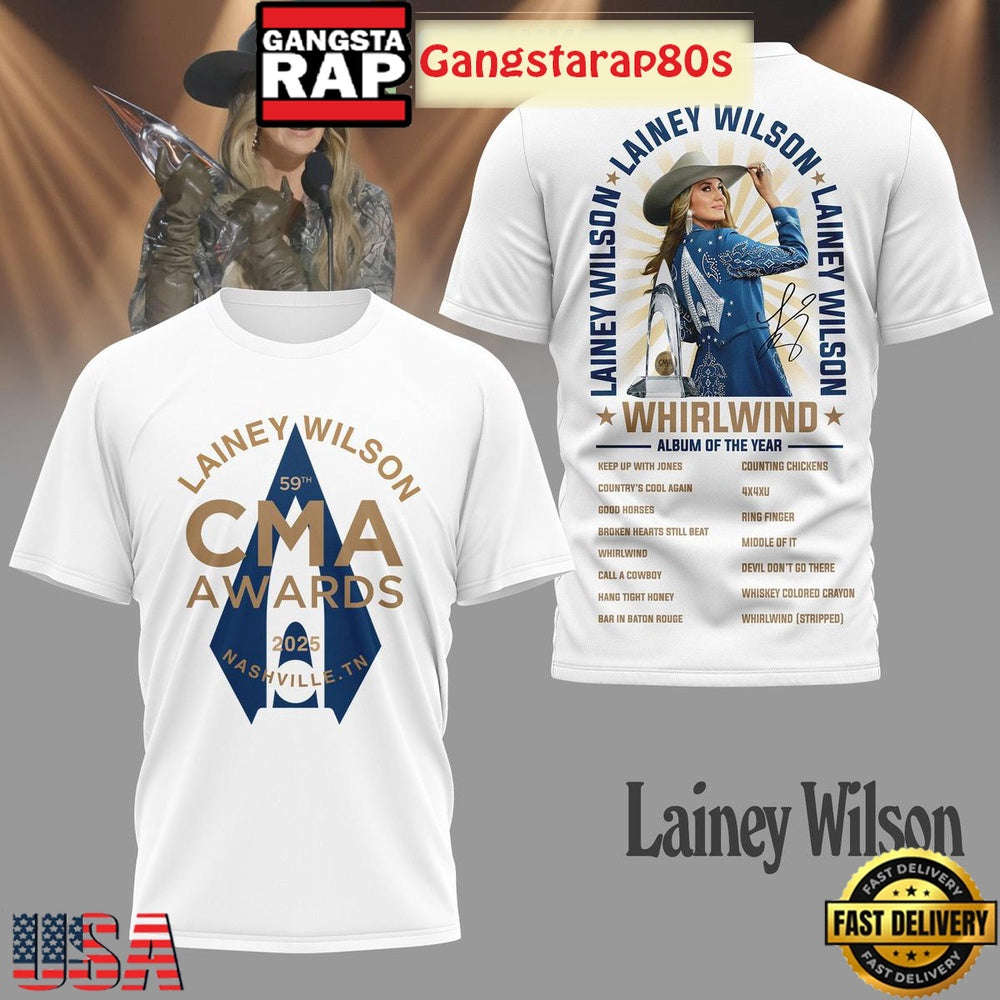 Lainey Wilson Whirlwind Album Of The Year CMA Awards Unisex T Shirt