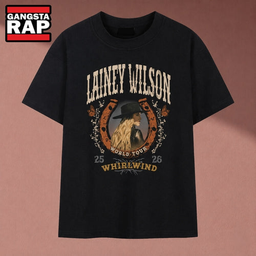 Lainey Wilson Whirlwind World Tour 2025 2026 Country Music T Shirt , Music 2D Shirt