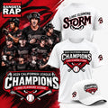 Lake Elsinore Storm 2026 California League Champions White T Shirt