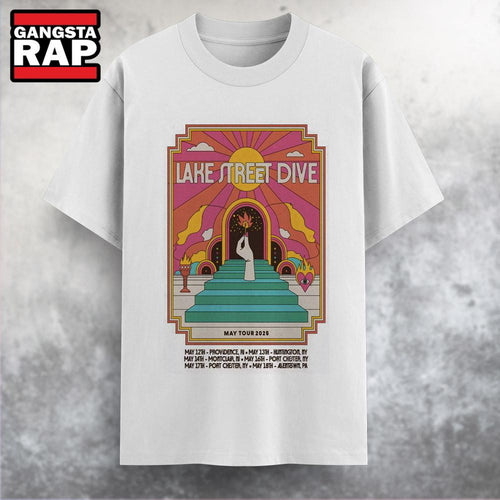 Lake Street Dive May Tour 2025 T Shirt