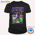 Lamar Jackson Baltimore Ravens Stadium Graphic T Shirt