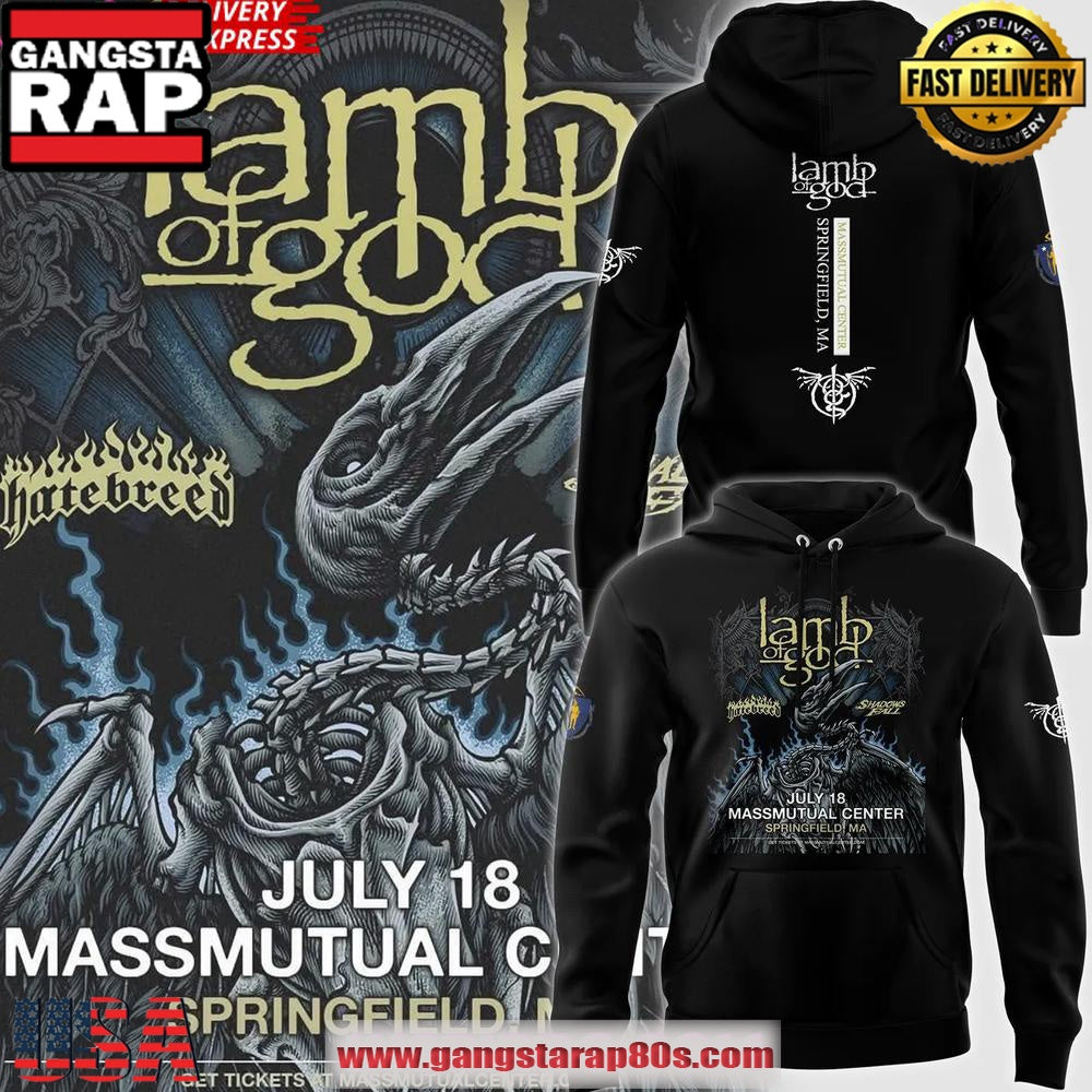 Lamb of God tour 2025 Limited Edition T Shirt