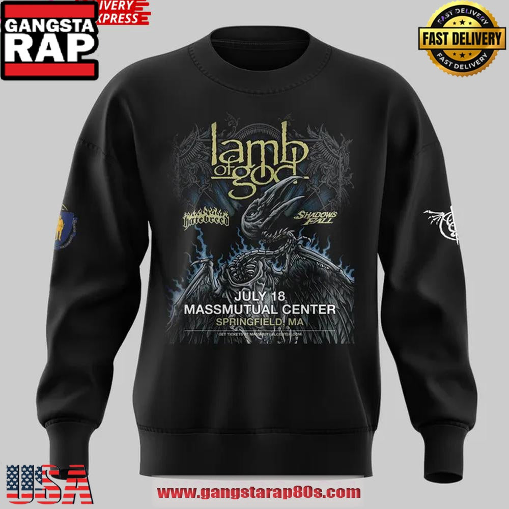 Lamb of God tour 2025 Special Sweatshirt