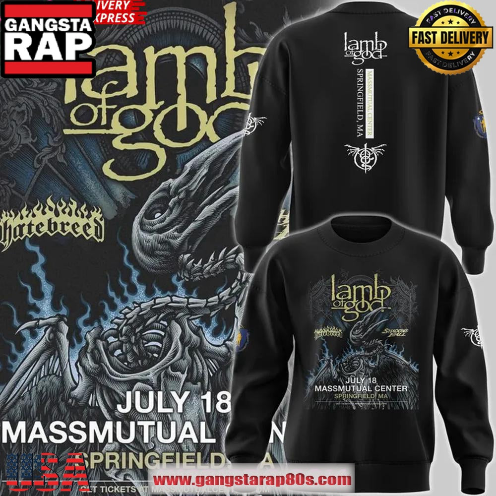 Lamb of God tour 2025 Special Sweatshirt