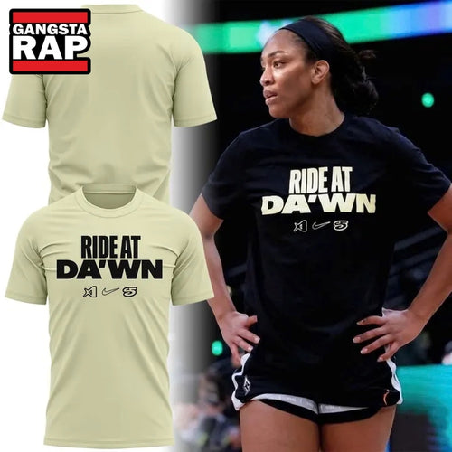 Las Vegas Aces A’ja’s Ride at Da’wn 2026 Limited Edition Yellow T Shirt