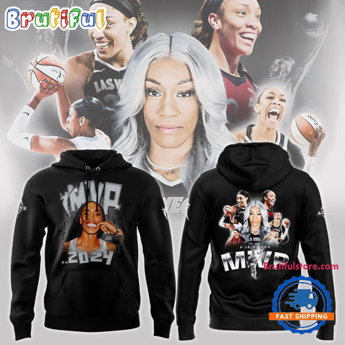 Las Vegas Aces Wilson 2024 WNBA MPV Hoodie T-Shirt