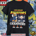 Las Vegas Aviators 2025 Pacific Coast League Champions Mascot T Shirt