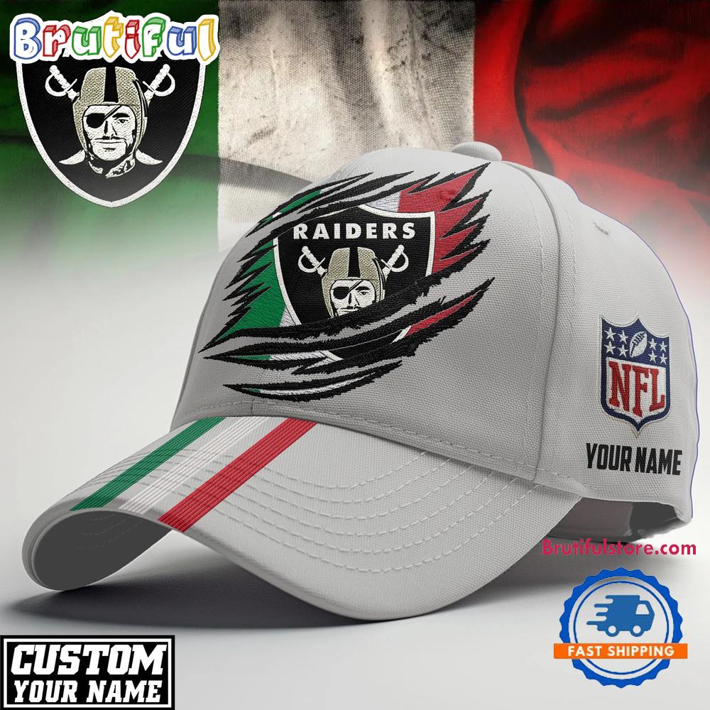 Las Vegas Raiders 2026 NFL Italy Classic Cap