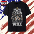 Las Vegas Raiders Faith Bends Our Knees No Rival Bends Our Will T Shirt