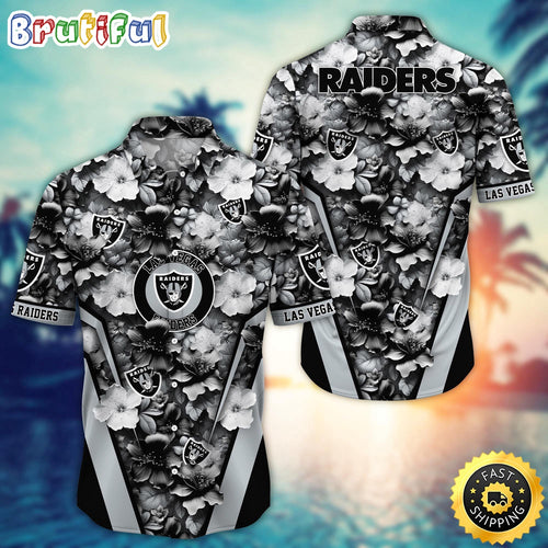 Las Vegas Raiders Hawaii Shirt Flower Tropical Getaway Shirts
