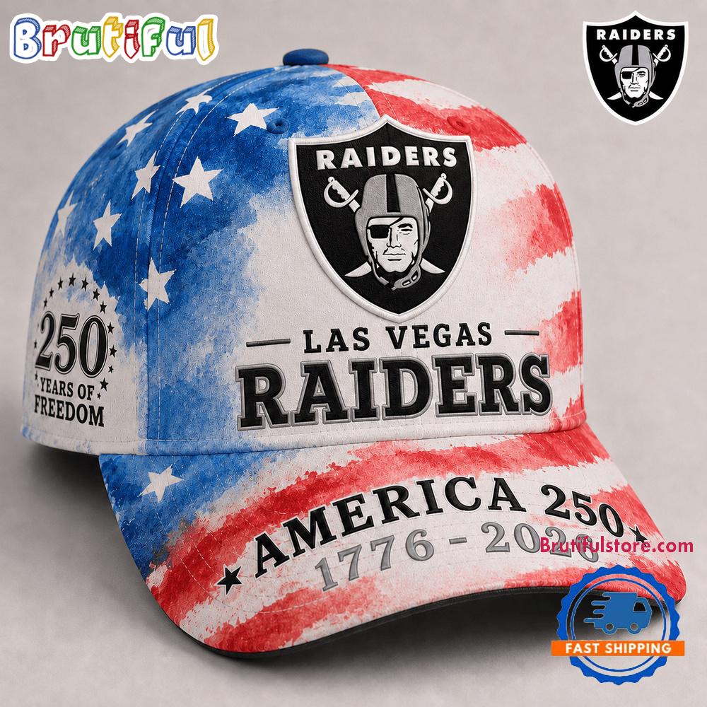 Las Vegas Raiders NFL America 250 Years Of Freedom Classic Cap