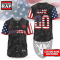 Las Vegas Raiders NFL American Pride Custom Baseball Jersey Shirt
