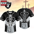 Las Vegas Raiders NFL Blessed Beyond The Score Baseball Jersey