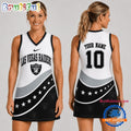 Las Vegas Raiders NFL Bold Team Pride Women Basketball Jersey Dress