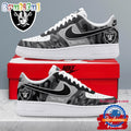 Las Vegas Raiders NFL End Zone Energy Custom Air Force 1 Shoes Sneaker