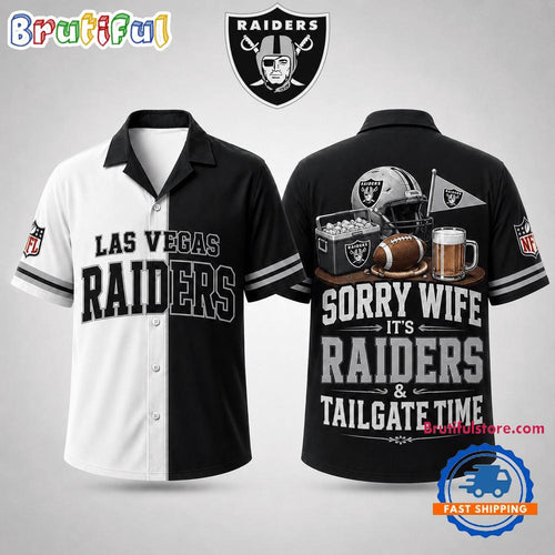Las Vegas Raiders NFL Funny Football Fan Hawaiian Shirt