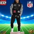 Las Vegas Raiders NFL Holiday Christmas Zip Hoodie Joggers Set