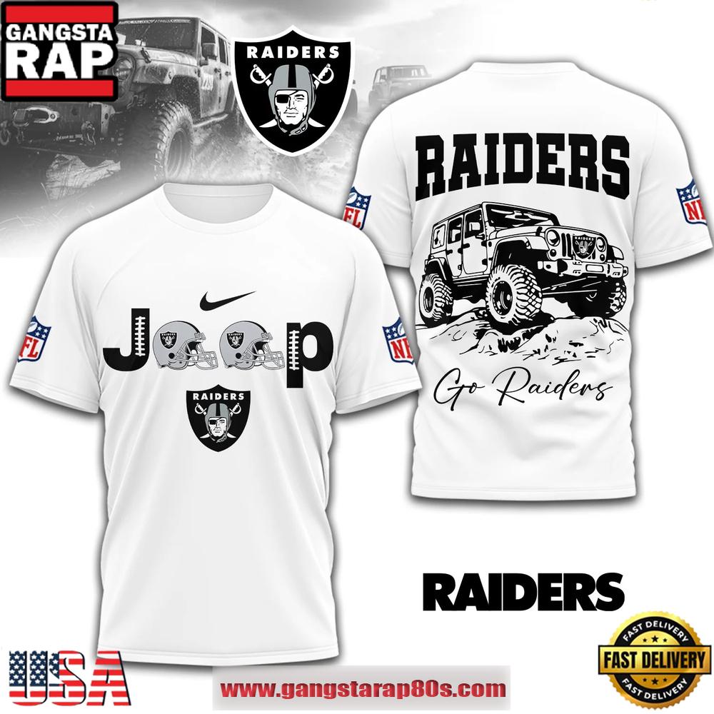Las Vegas Raiders NFL Premium NFL Jeep Unisex T-Shirt