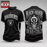 Las Vegas Raiders NFL Till I’m Dead Forever Skull Fan Pride 3D Shirt, Football New Design Shirt Hoodie T-Shirt