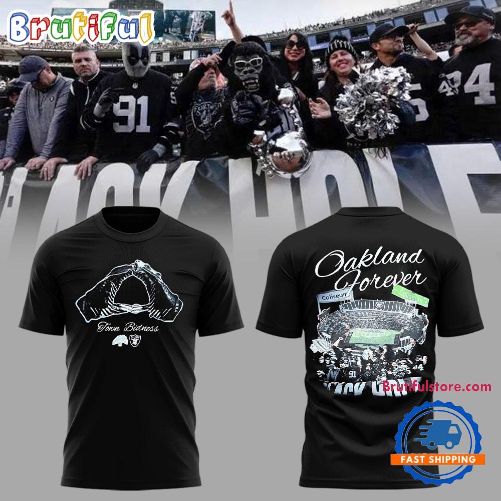 Las Vegas Raiders Oakland Forever 2025 Limited Edition Hoodie T-Shirt