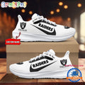 Las Vegas Raiders Personalized Lightweight Patch Decor Running Shoes Sneaker