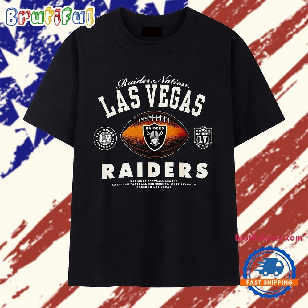 Las Vegas Raiders Raider Nation football T Shirt