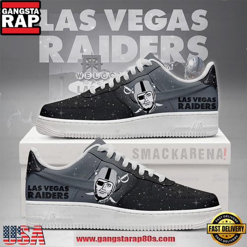 Las Vegas Raiders Trending Football Sneakers NFL Air Force 1 Shoes