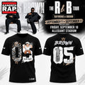 Las Vegas Raiders x Chris Brown The R&B Tour 2026 Graphic T Shirt