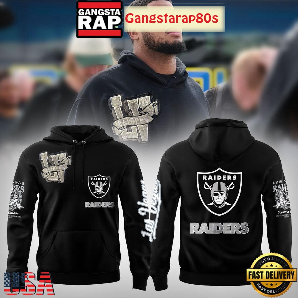 Las Vegas Raiders x Outkast Galaxy Signature 2025 All Over Print Hoodie