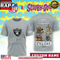 Las Vegas Raiders x Scooby Doo Premium Custom Name 3D Shirt