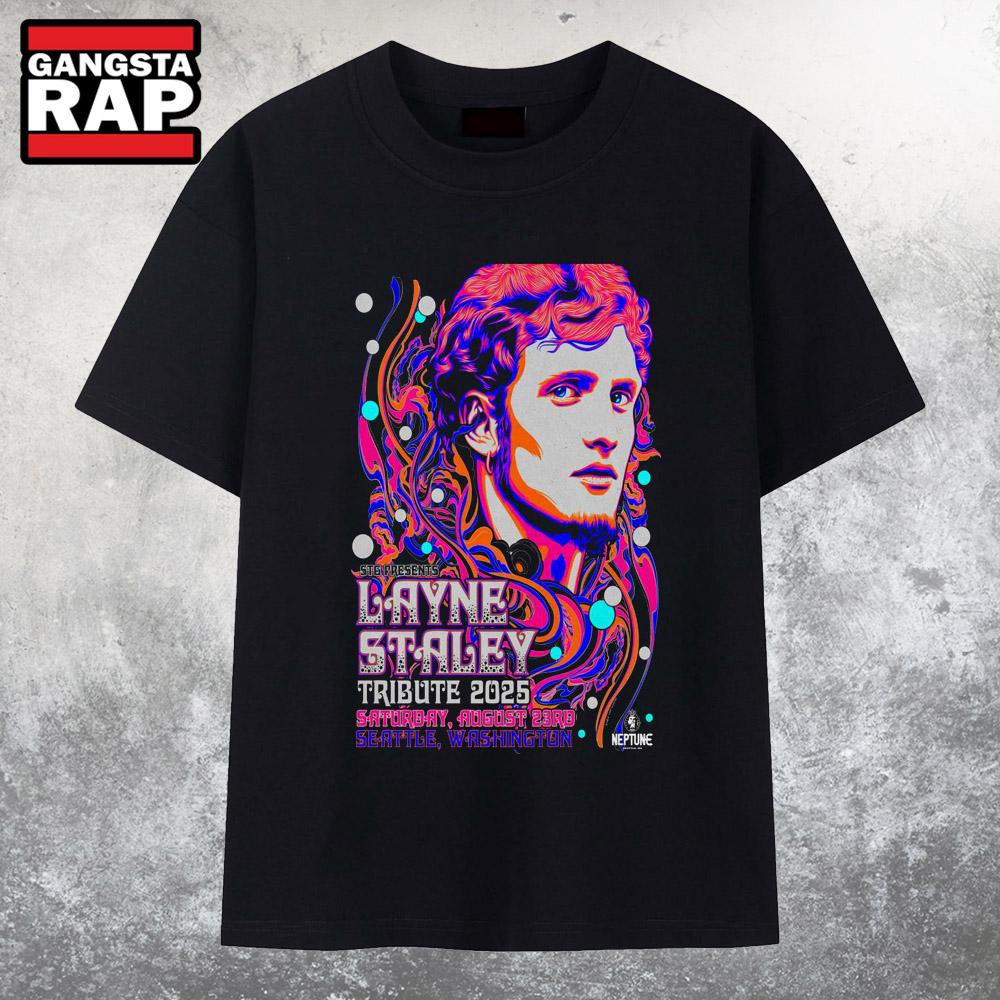 Layne Staley Neptune Theatre In Seattle WA Aug 23 2025 T Shirt
