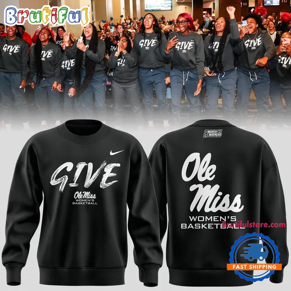 Ole Miss Rebels 2026 Women’s Basketball Give Hoodie T-Shirt