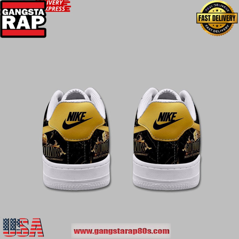 LeBron James 50,000 Points Limited Air Force 1 Running Sneakers Shoes