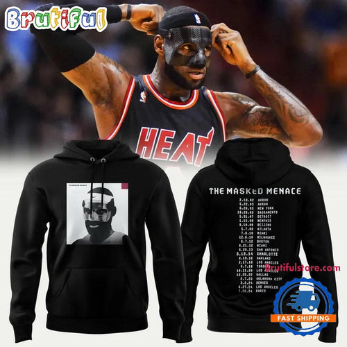 LeBron James Masked Menace 2026 Limited Edition Hoodie Shirt