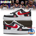 LeBron James Philadelphia 76ers Limited Edition Signature Black Air Force 1 Shoes Sneakers