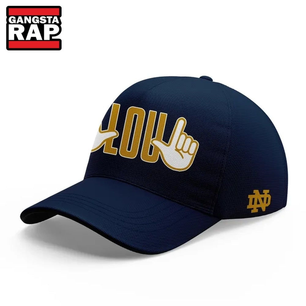 Legend Lou Holtz Notre Dame Fighting Irish Football Cap