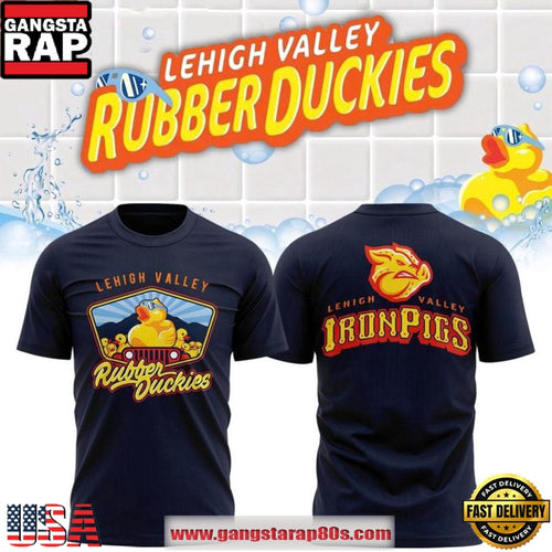 Lehigh Valley IronPigs x Rubber Duckies 2026 T Shirt