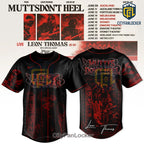 Leon Thomas Mutts Don’t Heel Tour 2025-2026 Baseball Jersey