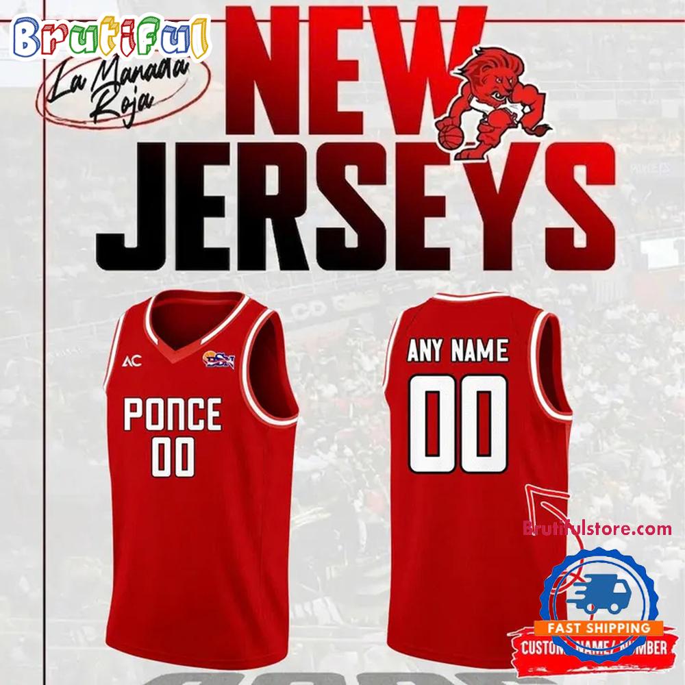 Leones de Ponce BSN 2026 Away Basketball Jersey