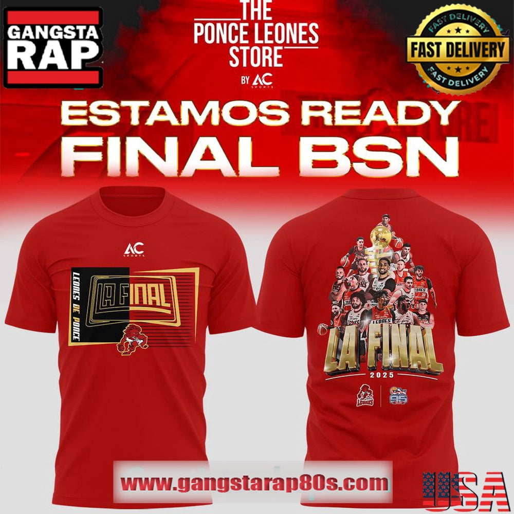 Leones de Ponce BSN Final Special Edition T Shirt