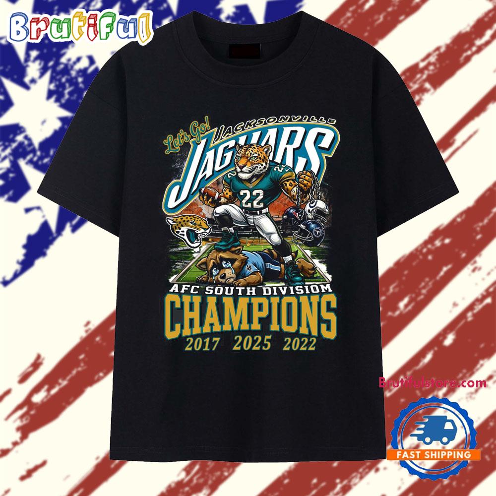 Let’s go Jacksonville Jaguars AFC South Divison Champions 2026 Vintage T Shirt