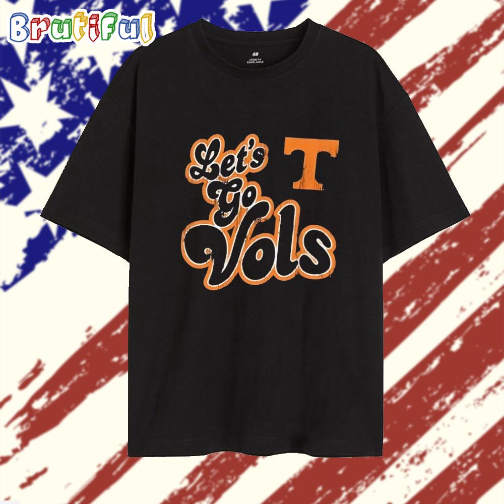 Let’s go Vols Tennessee Volunteers Vintage T Shirt