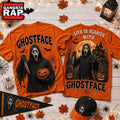 Life Is Scarier With Ghostface Halloween 2026 3D Shirt , Music Trend Shirt