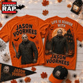 Life Is Scarier With Jason Voorhees Halloween 2026 3D Shirt , Music Trend Shirt