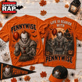 Life Is Scarier With Pennywise Halloween 2026 3D Shirt , Music Trending 3D Shirt