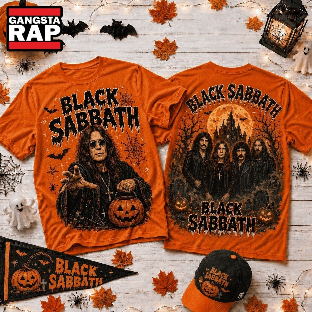 Life Is Scary Without Black Sabbath Halloween 2026 3D Shirt , Music Trending 3D Shirt