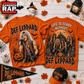 Life Is Scary Without Def Leppard Halloween 2026 3D Shirt , Music Trending 3D Shirt